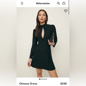 Reformation Ottessa Dress, NWOT XXS